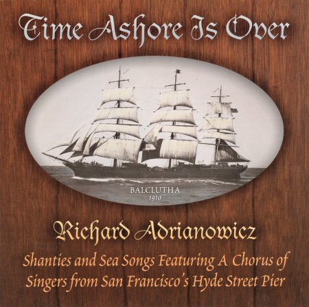 image of CD cover for Time Ashore Is Over - 55476 Bytes